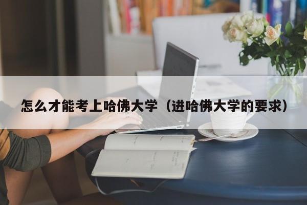 怎么才能考上哈佛大学（进哈佛大学的要求）