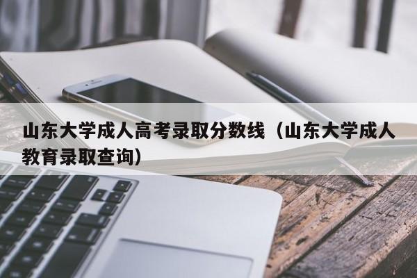 山东大学成人高考录取分数线（山东大学成人教育录取查询）