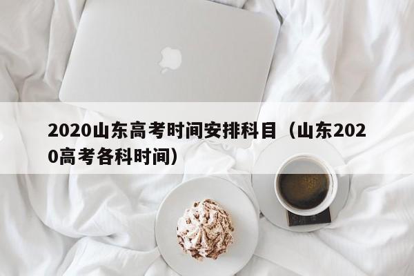 2020山东高考时间安排科目（山东2020高考各科时间）