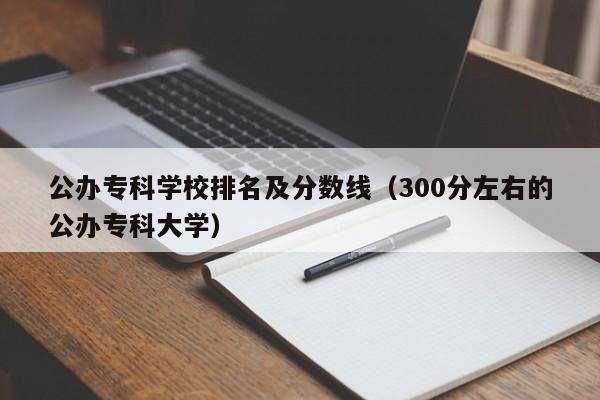 公办专科学校排名及分数线（300分左右的公办专科大学）