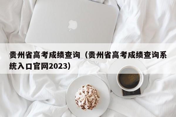 贵州省高考成绩查询（贵州省高考成绩查询系统入口官网2023）